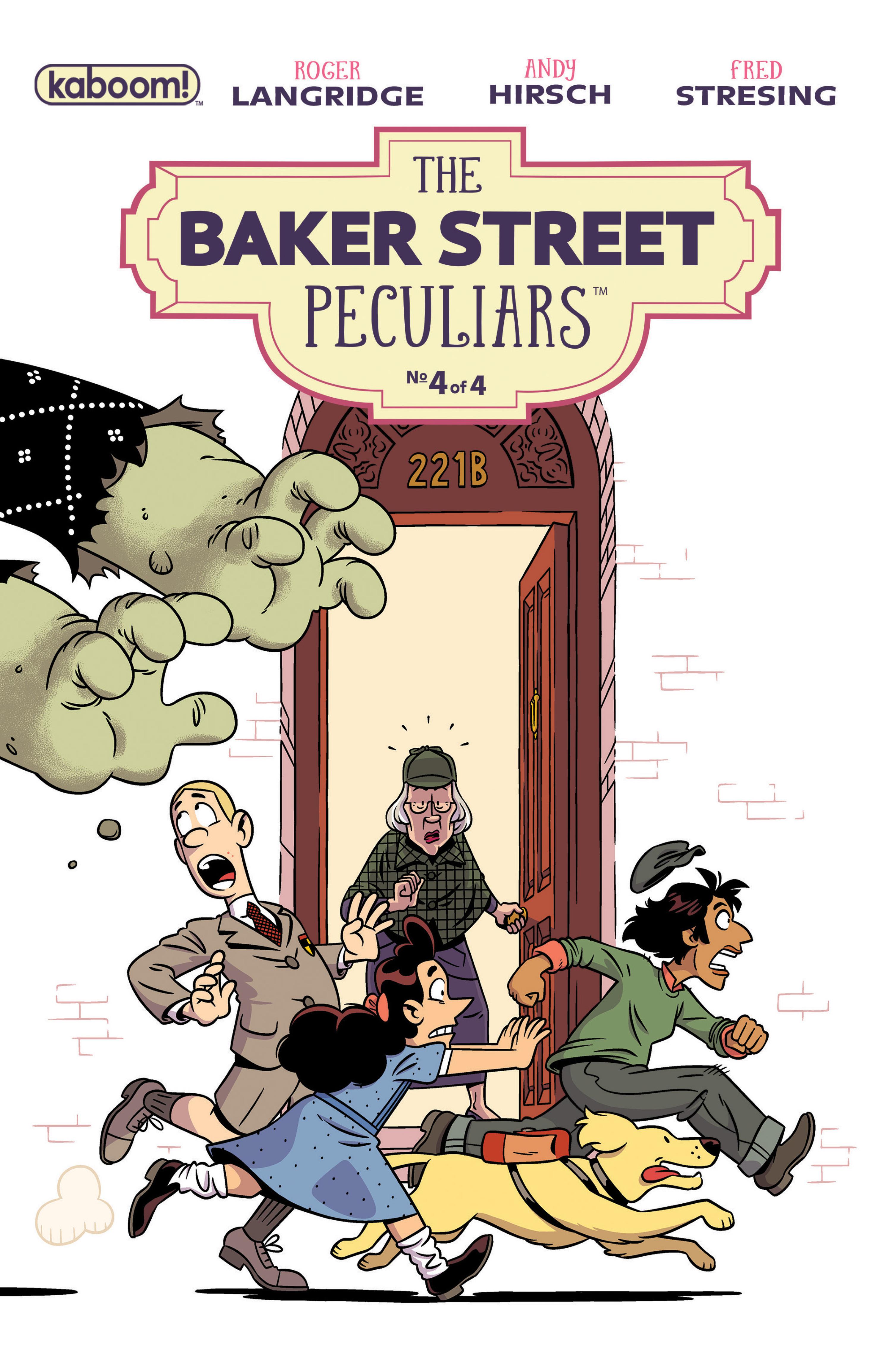 Cover image for Baker Street Peculiars #4