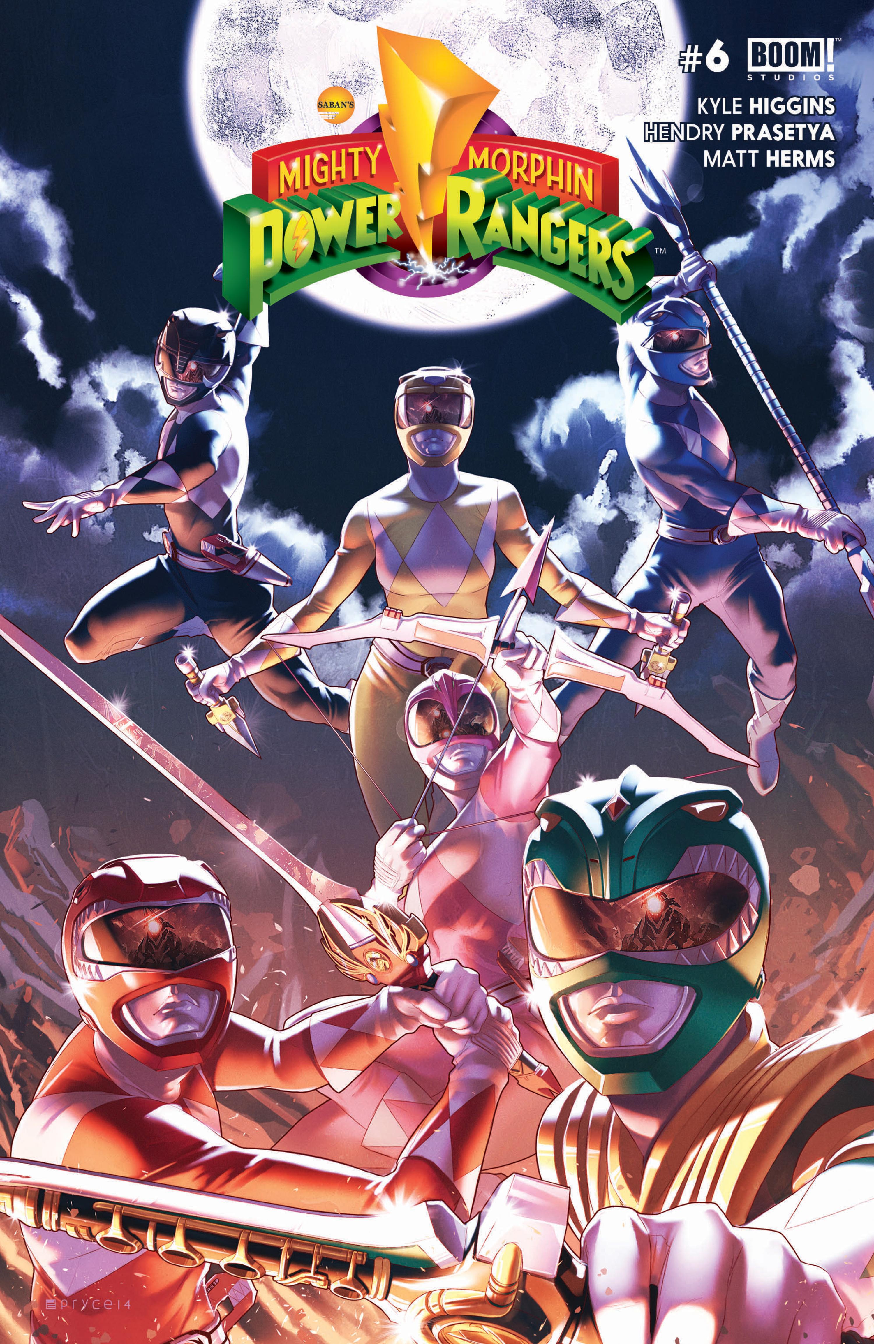 Cover image for Mighty Morphin Power Rangers #6