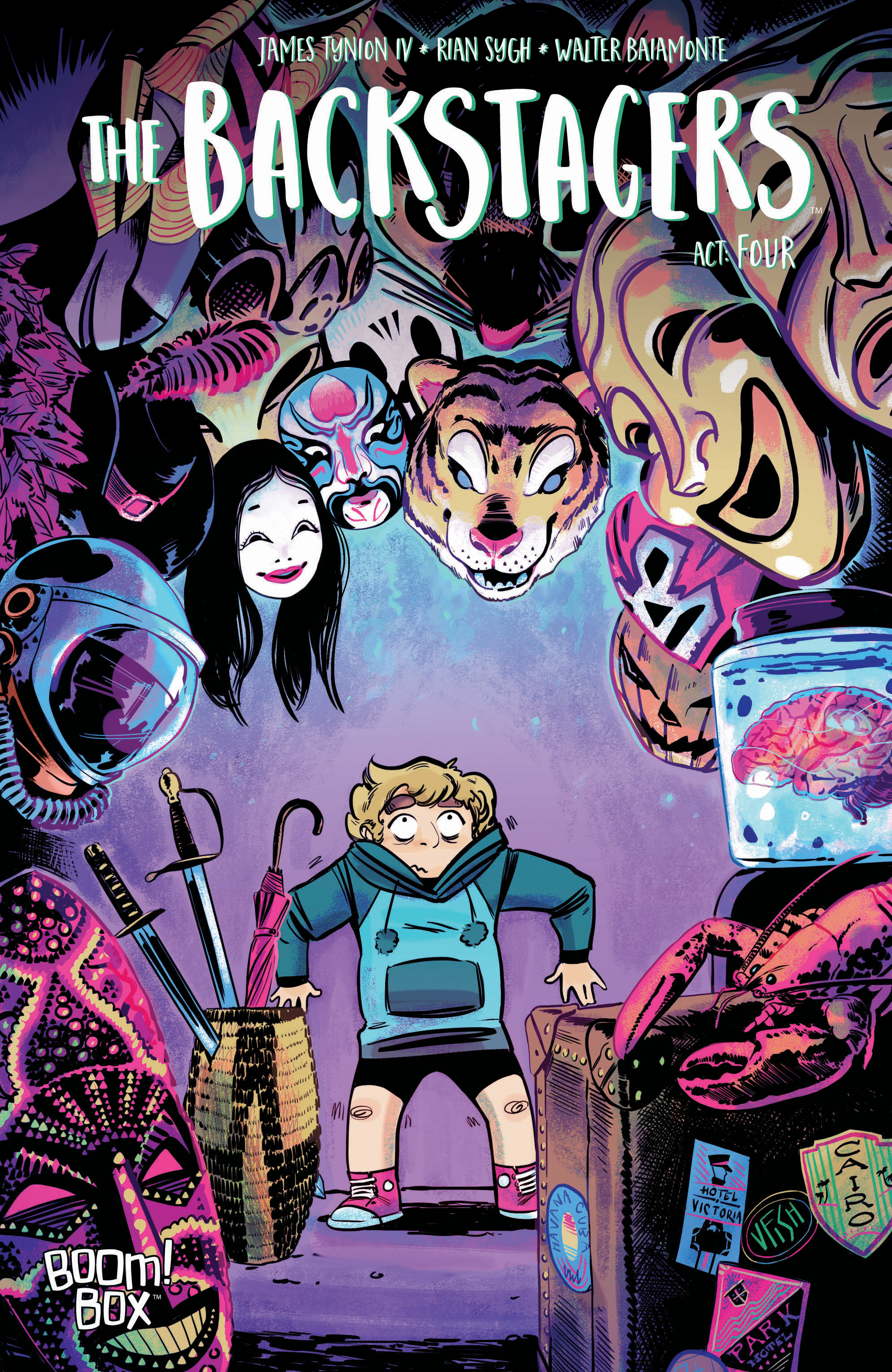 Cover image for The Backstagers #4