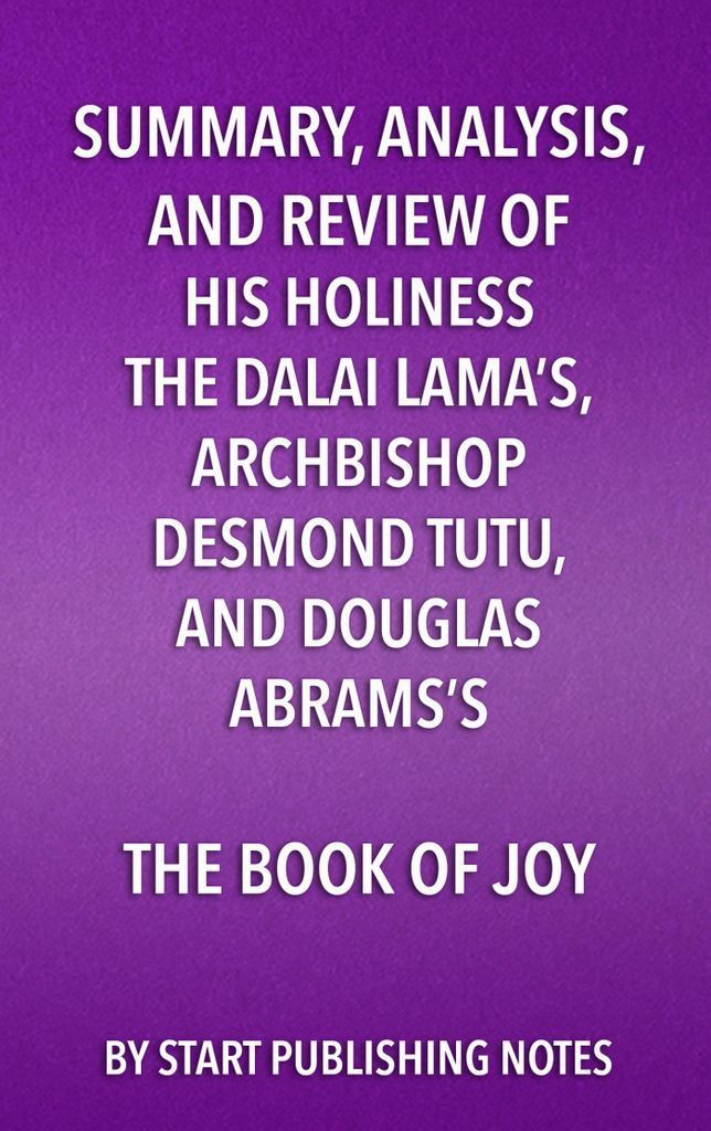 The Book of Joy, Dalai Lama Desmond Tutu