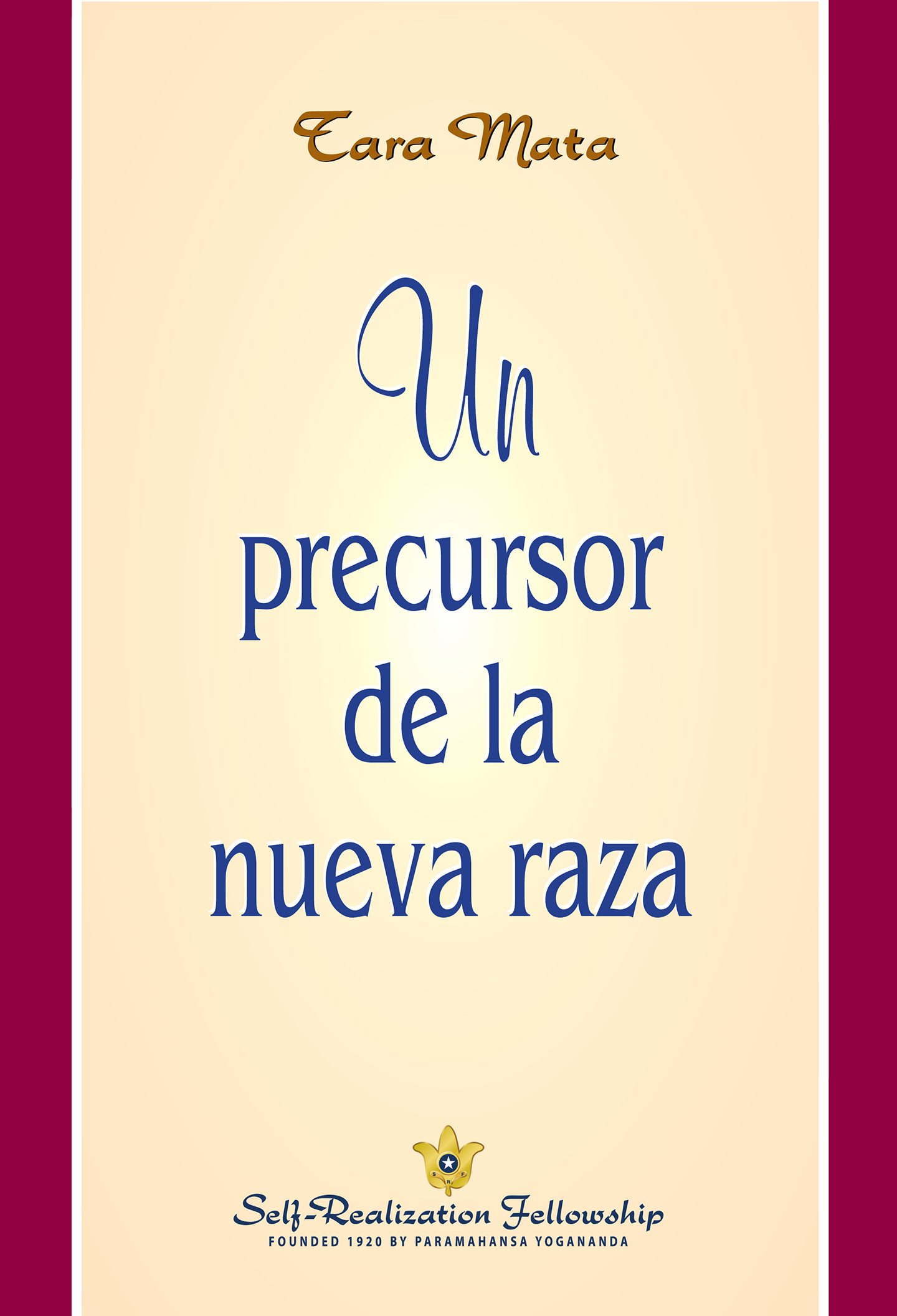 Cover image for Un precursor de la nueva raza