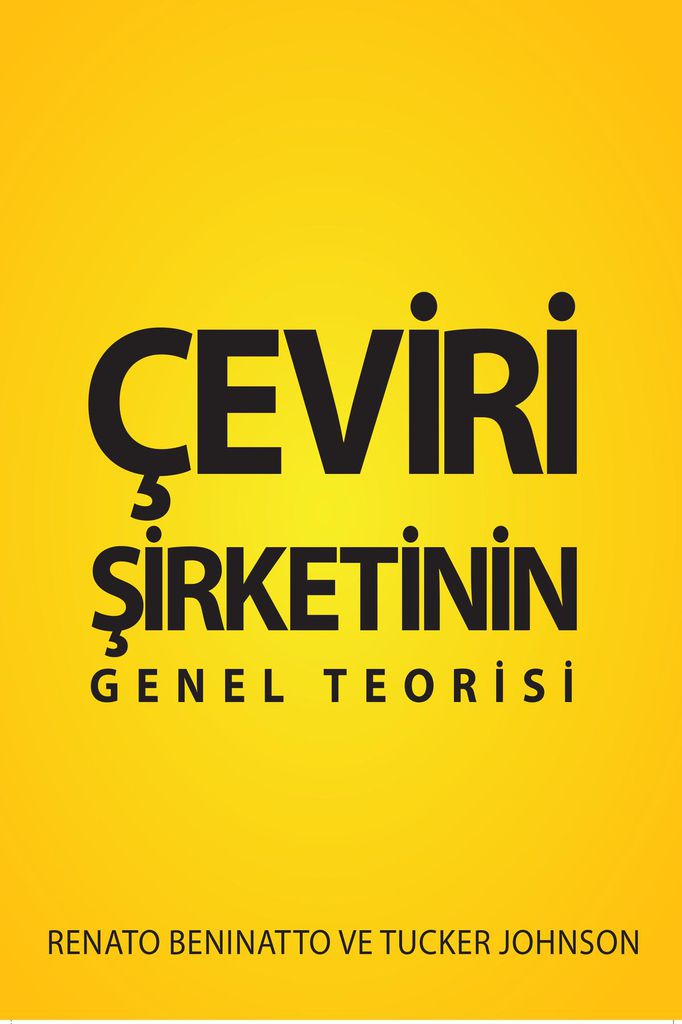 Cover image for Ceviri Sirketinin Genel Teorisi