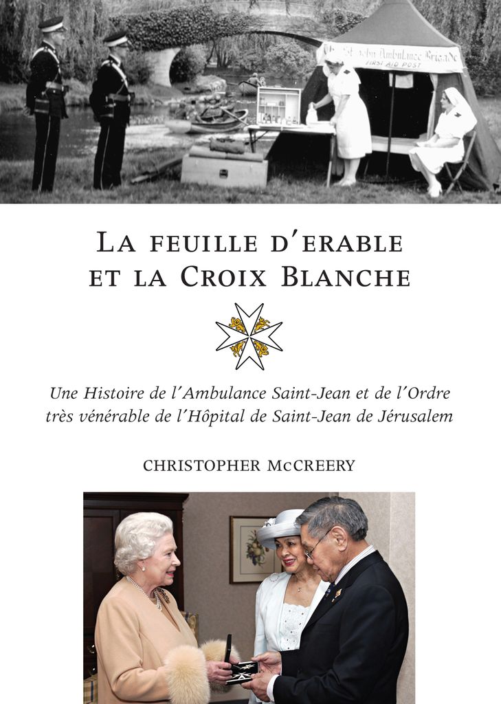 La feuille d'erable et la Croix-Blanche