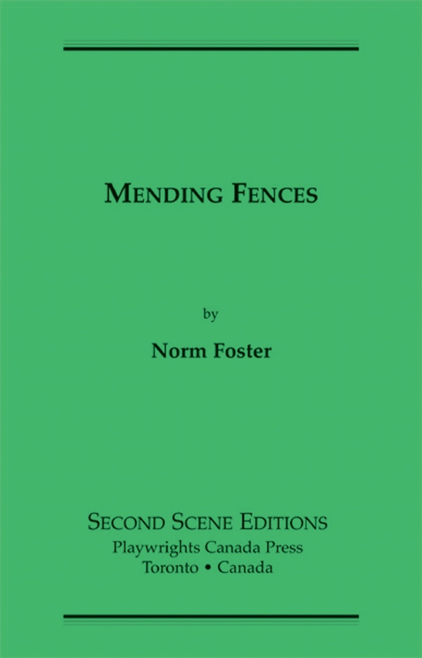 Cover image for Mending Fences