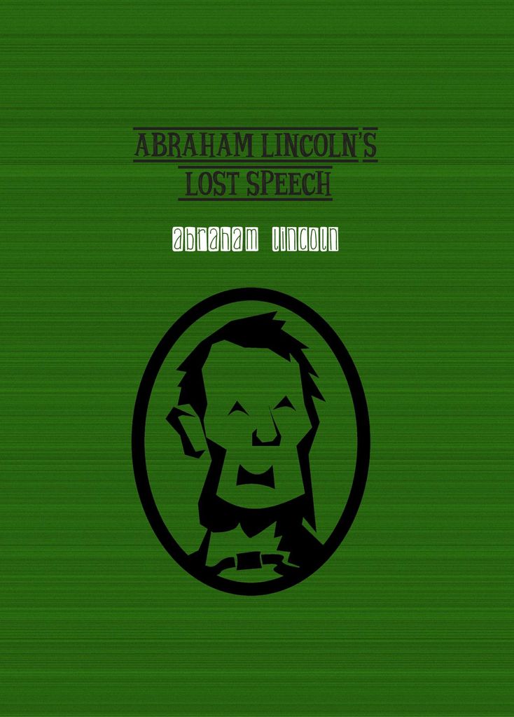 Cover image for Abraham Lincoln's Lost Speech