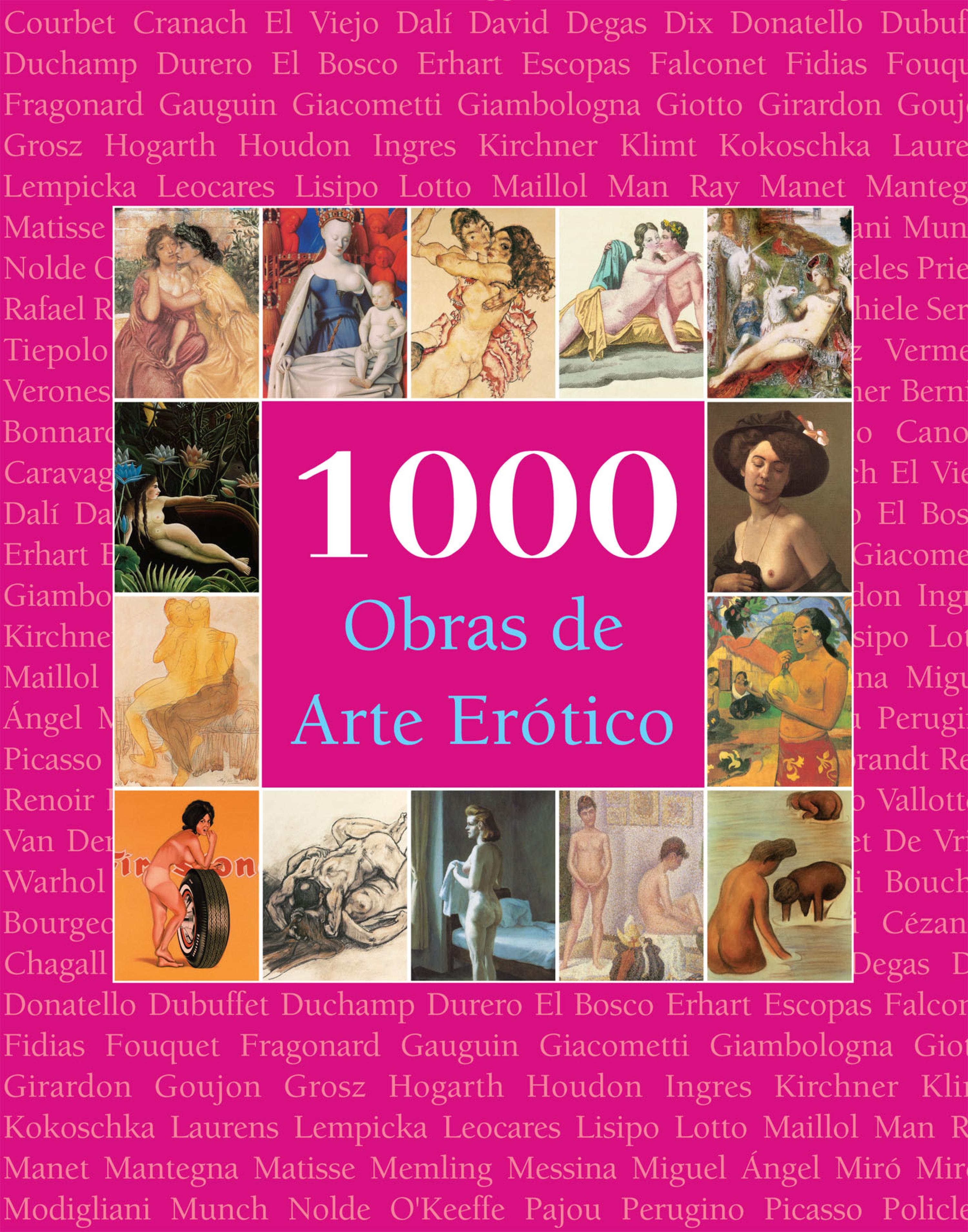 Cover image for 1000 Obras de Arte Erotico