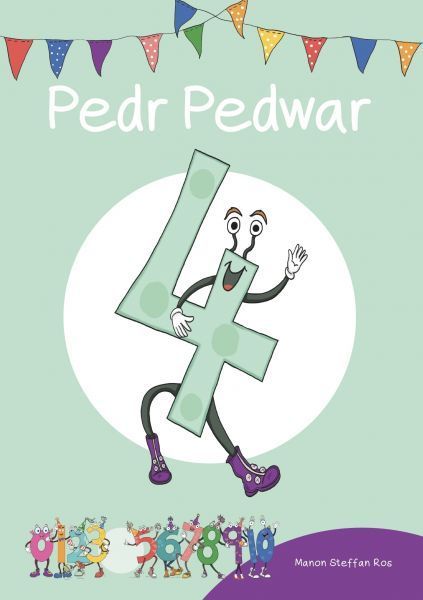 Cover image for Cyfres Cymeriadau Difyr: Stryd y Rhifau - Pedr Pedwar