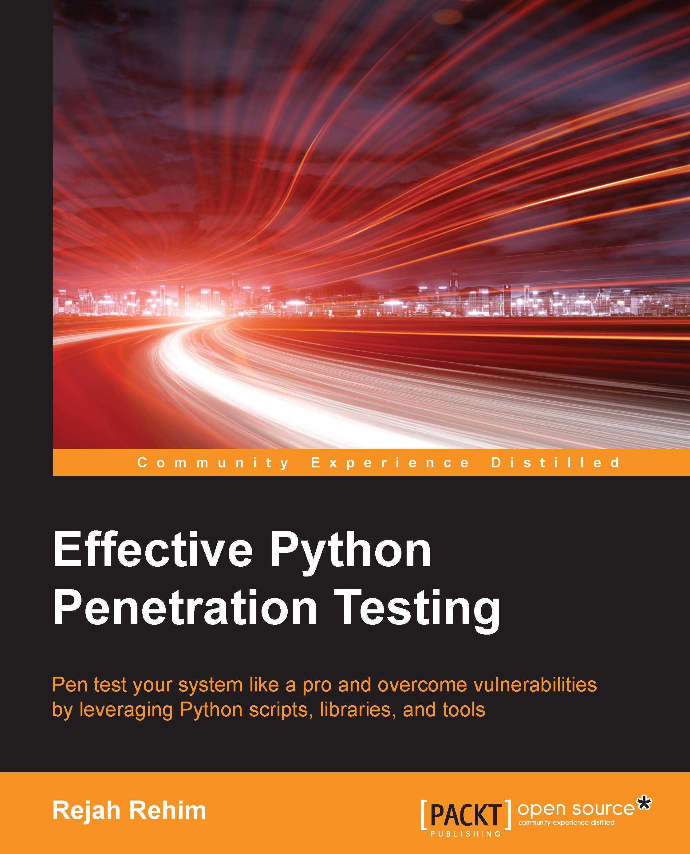 Cover image for Effective Python Penetration Testing