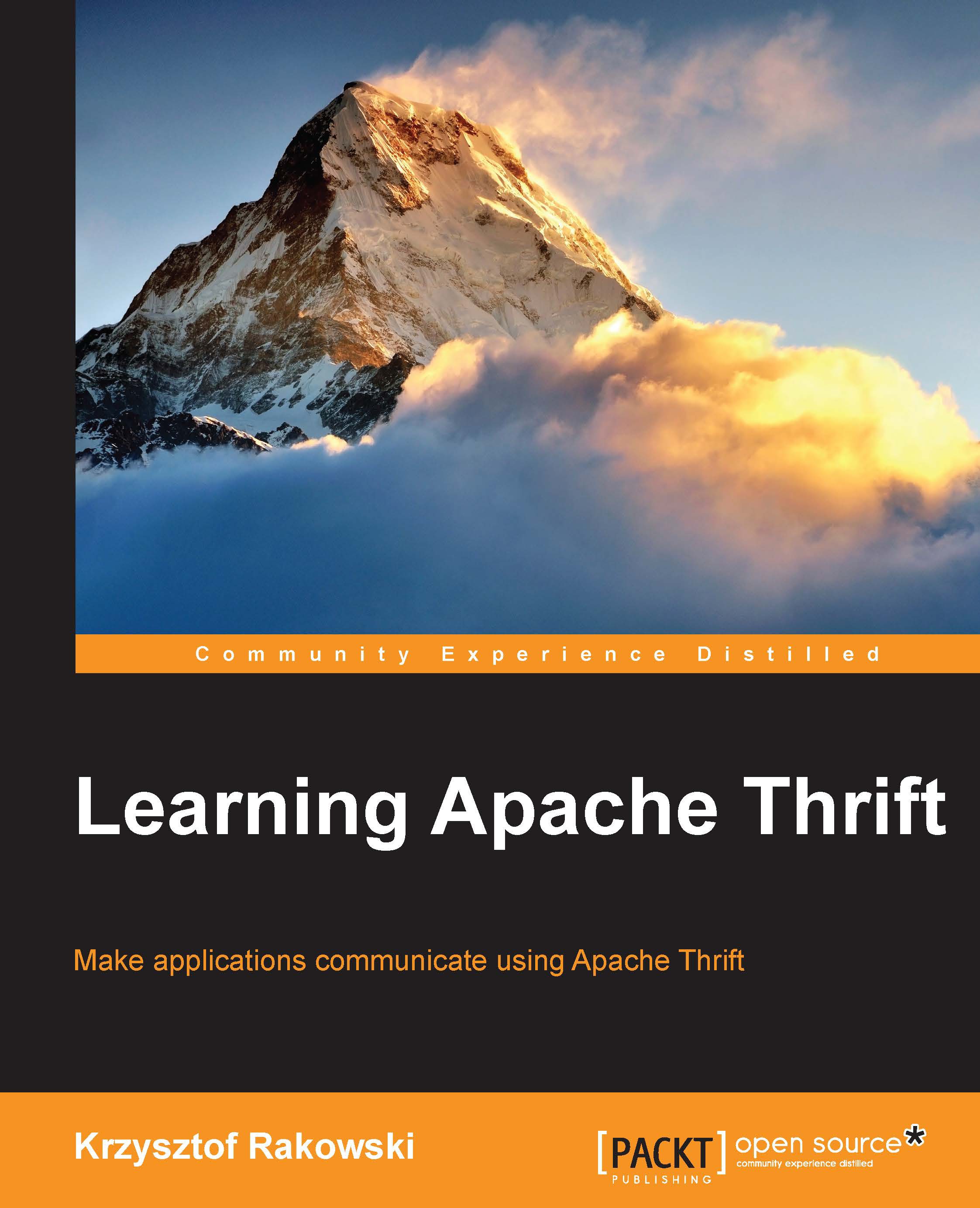 Cover image for Learning Apache Thrift