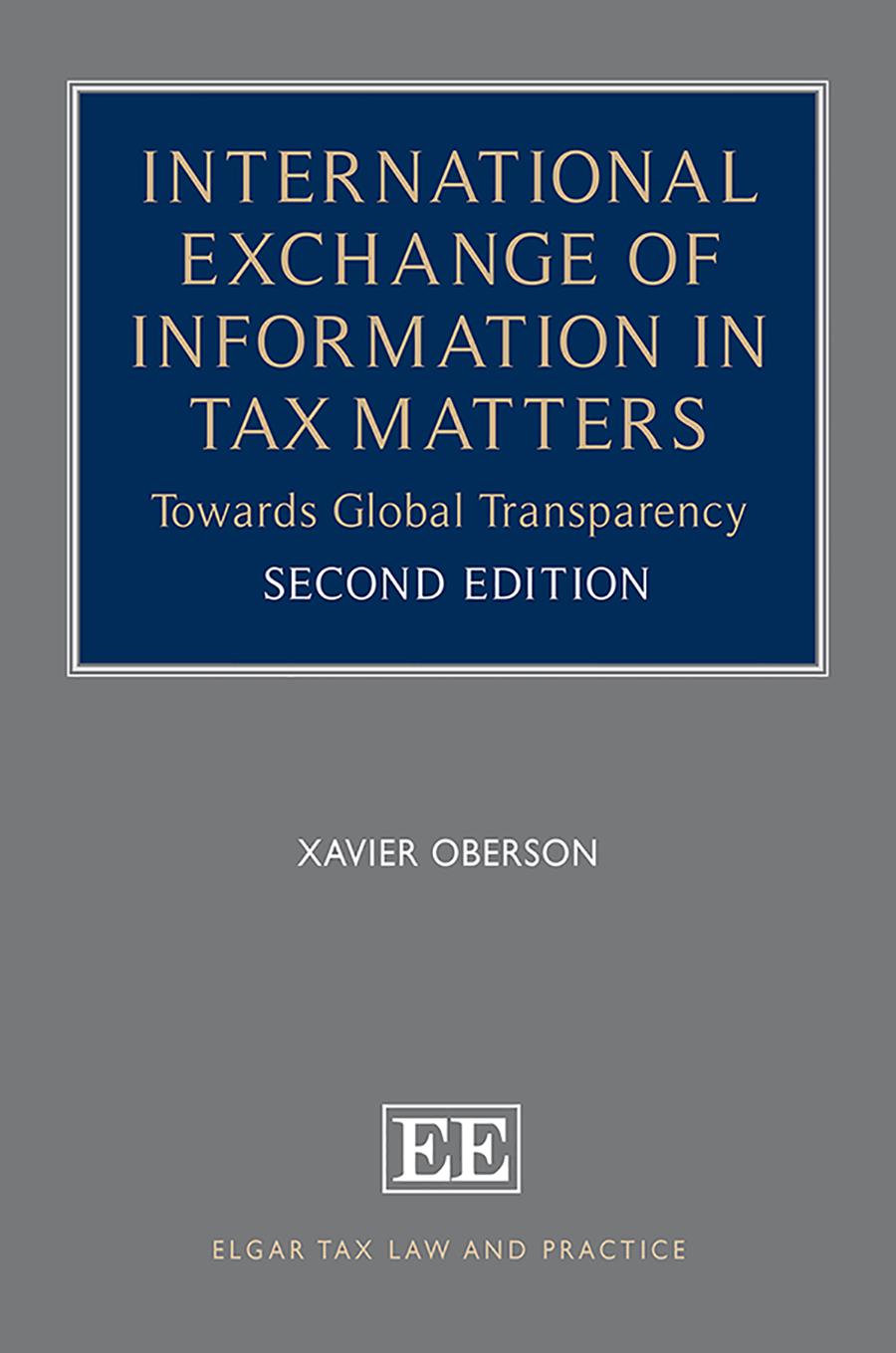 Cover image for International Exchange of Information in Tax Matters