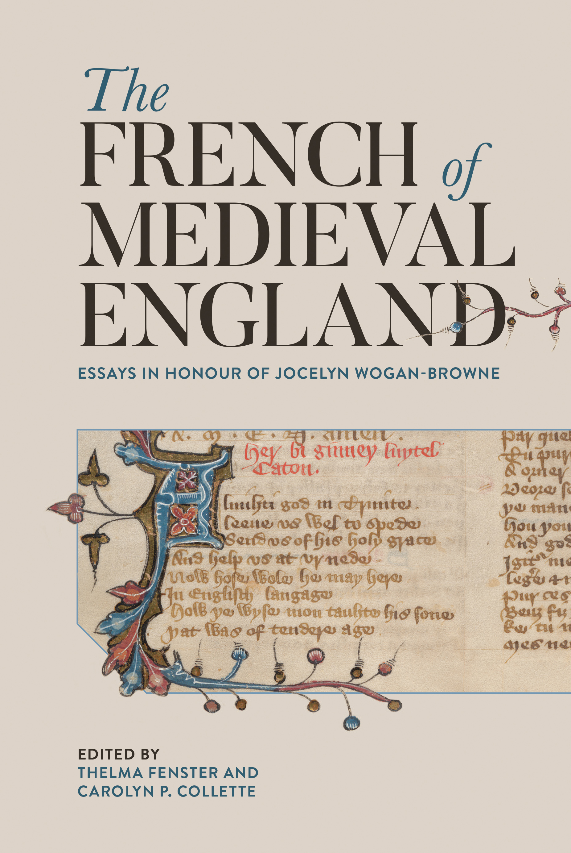 Cover image for The French of Medieval England