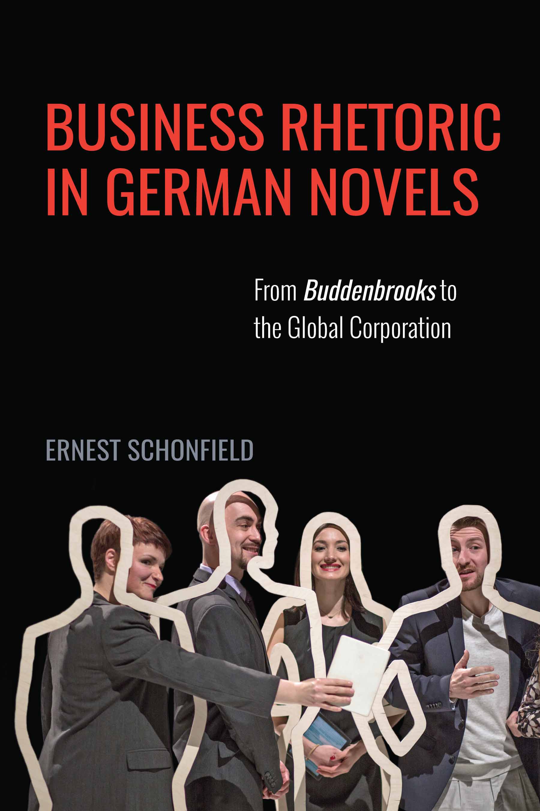 Cover image for Business Rhetoric in German Novels
