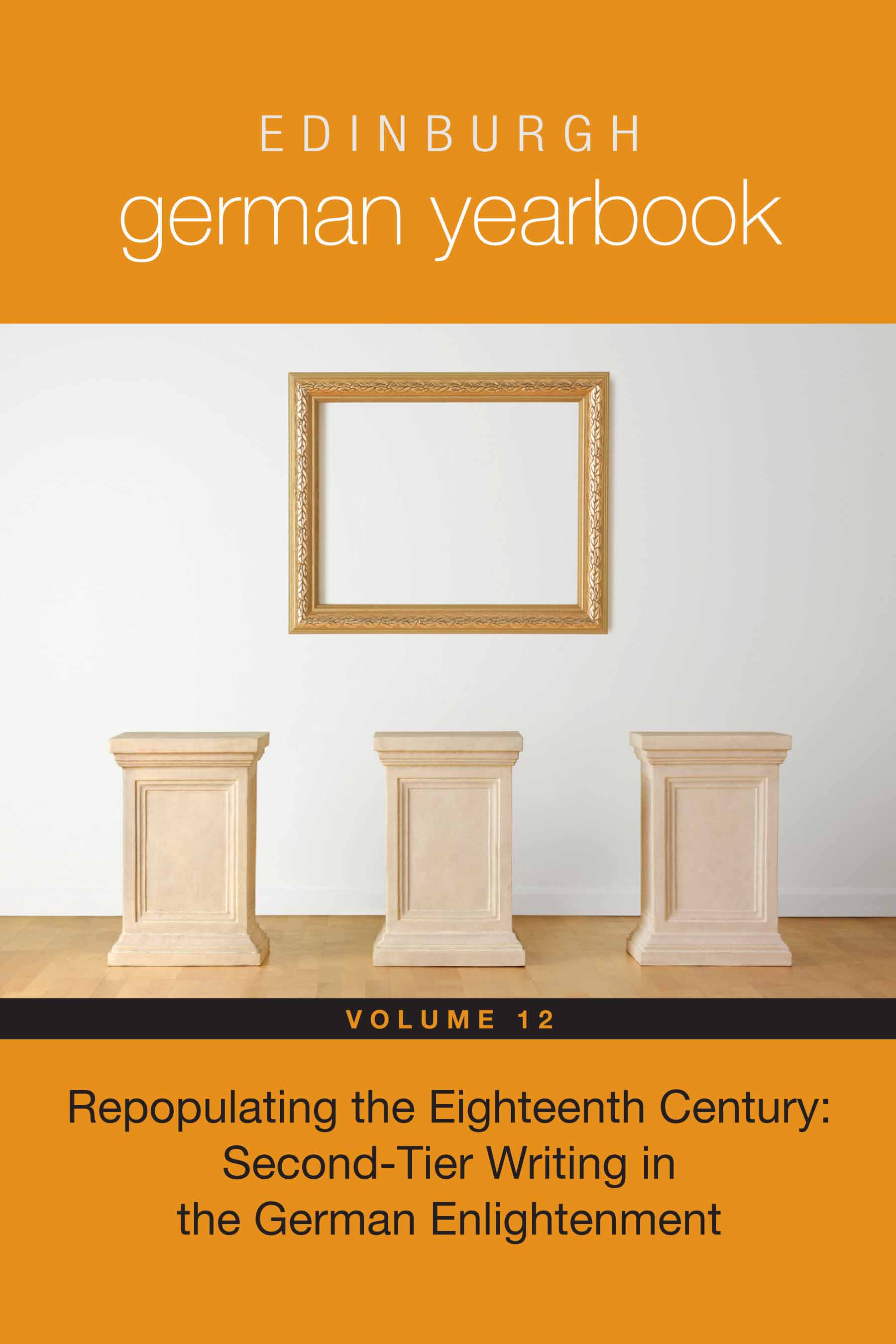 Cover image for Edinburgh German Yearbook 12