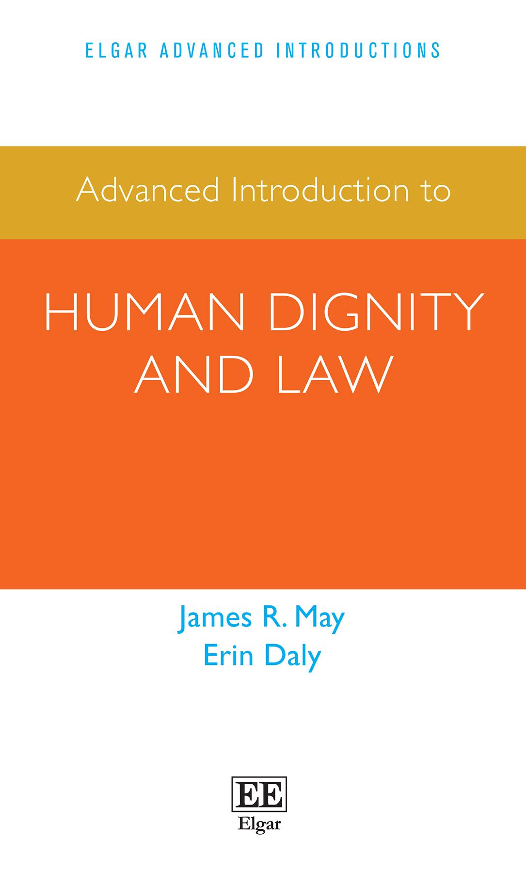 Cover image for Advanced Introduction to Human Dignity and Law