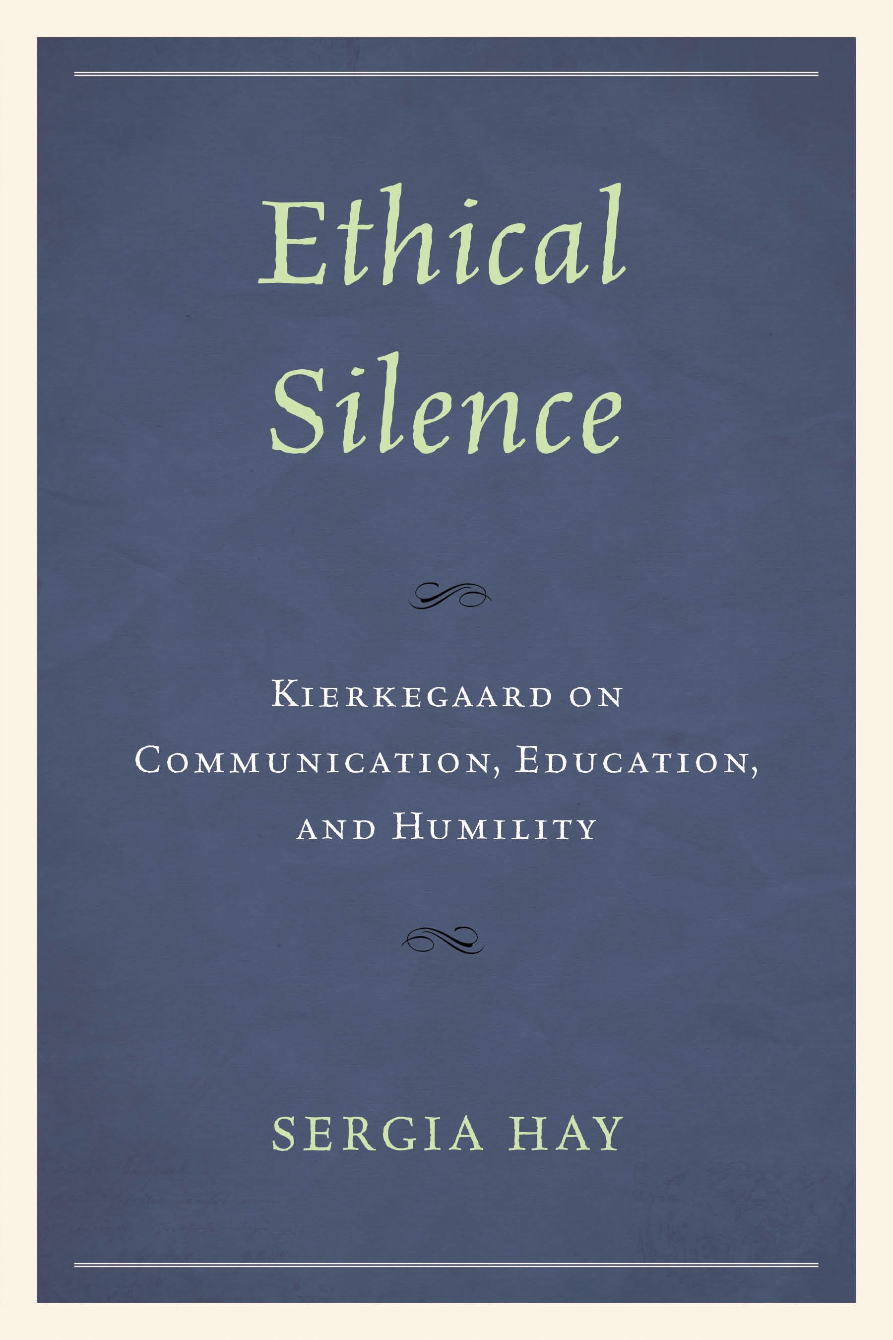 Cover image for Ethical Silence