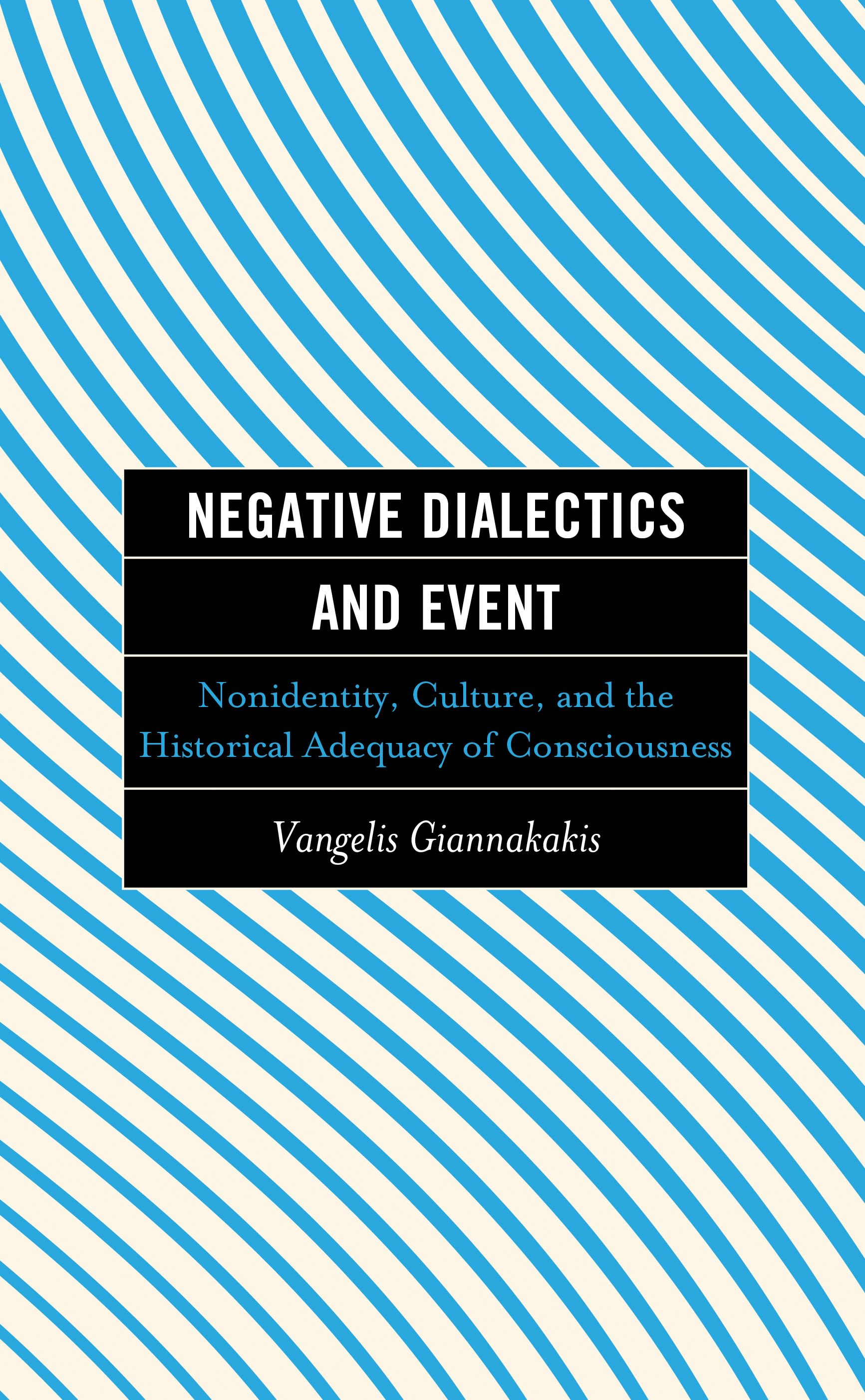 Cover image for Negative Dialectics and Event