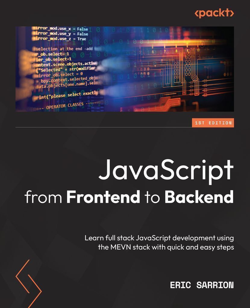 Cover image for JavaScript from Frontend to Backend