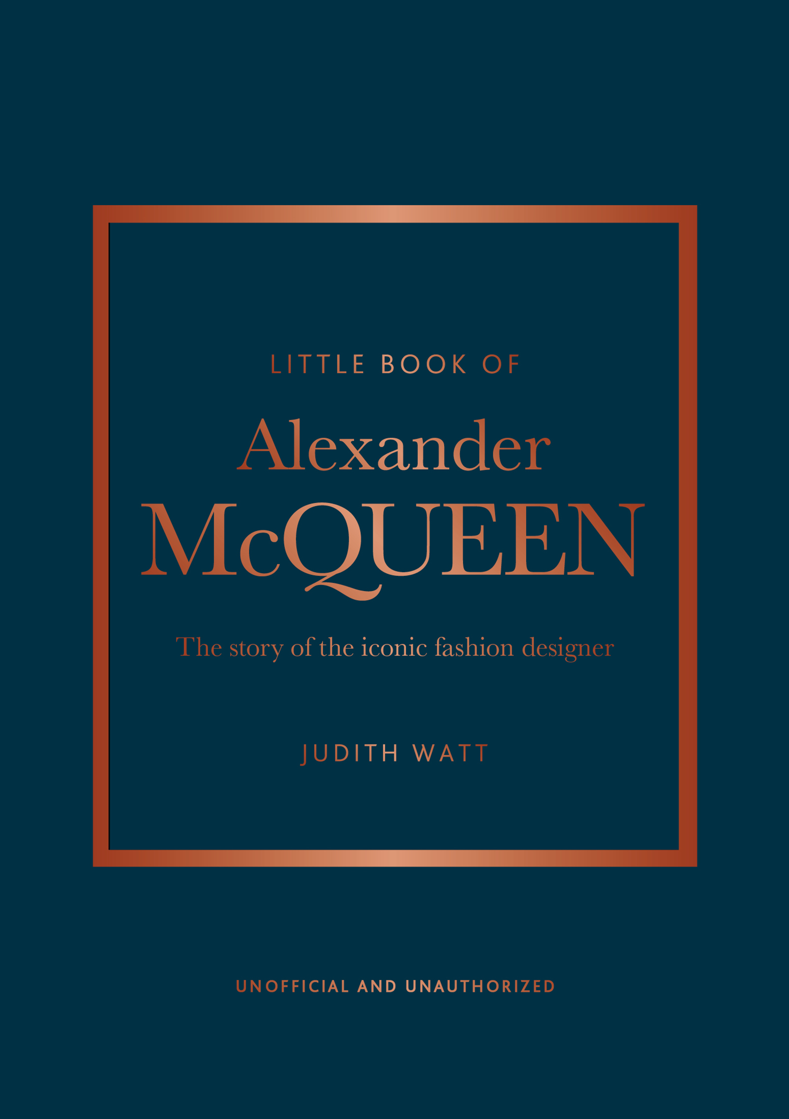 Cover image for The Little Book of Alexander McQueen