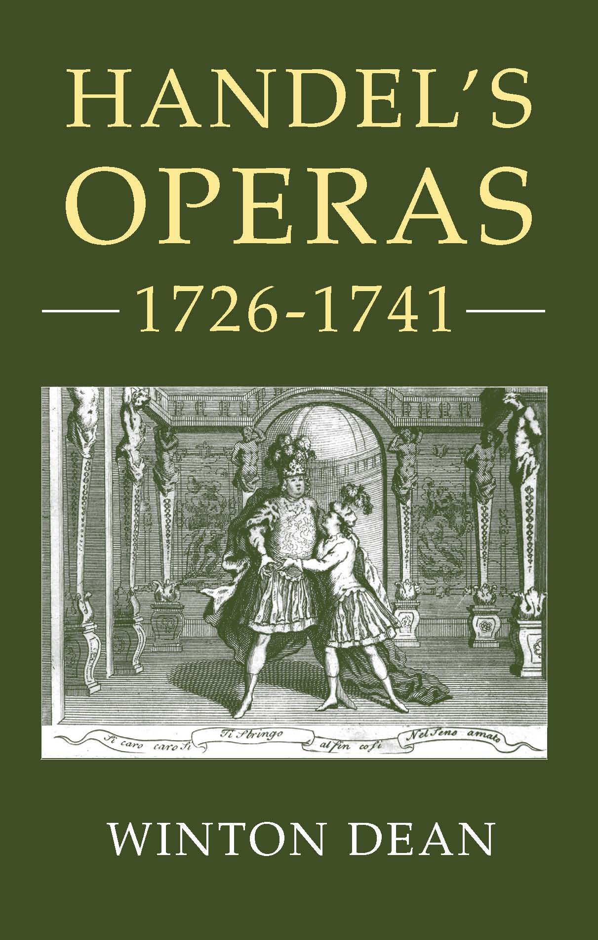 Cover image for Handel's Operas, 1726-1741