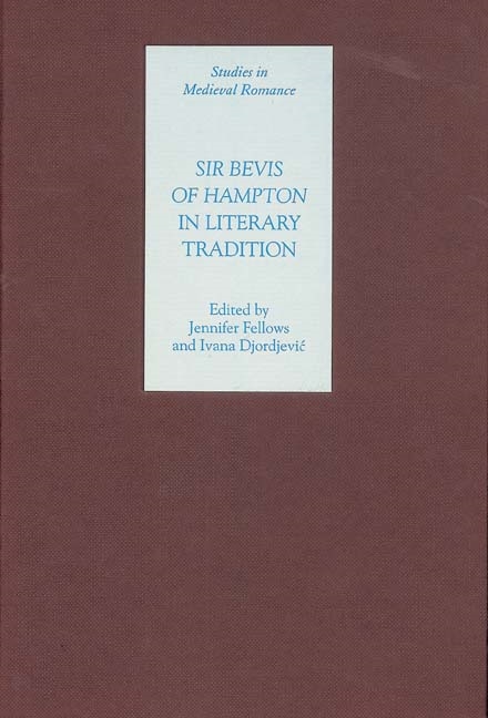 Cover image for <I>Sir Bevis of Hampton</I> in Literary Tradition