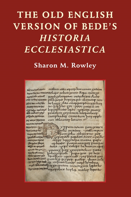 Cover image for The Old English Version of Bede's <I>Historia Ecclesiastica</I>