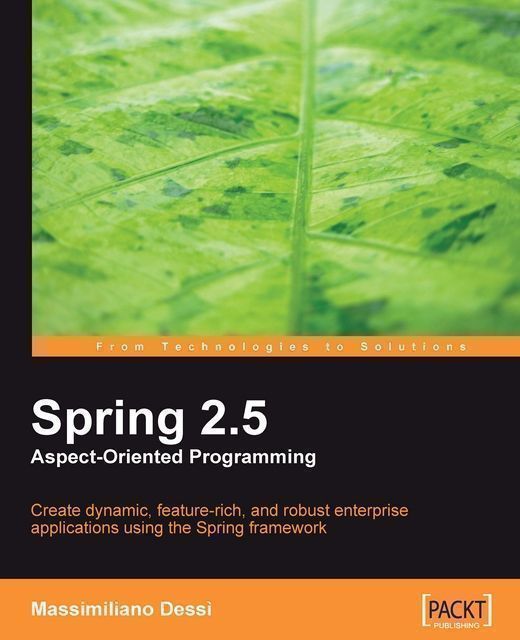 Spring 2.5 Aspect-Oriented Programming