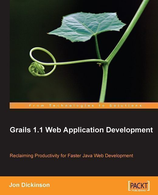 Grails 1.1 Web Application Development