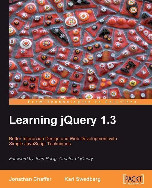 Learning jQuery 1.3