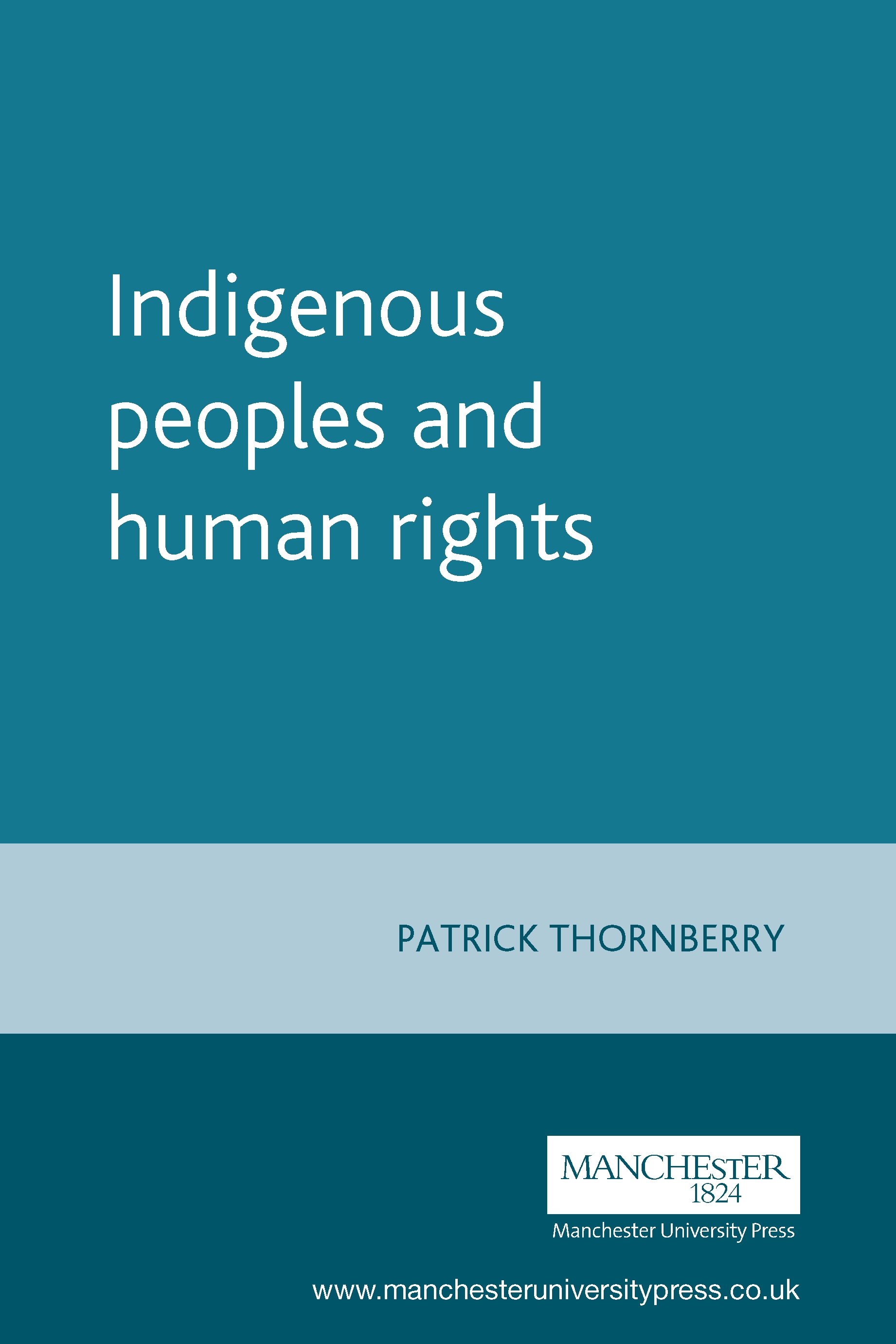 Cover image for Indigenous peoples and human rights