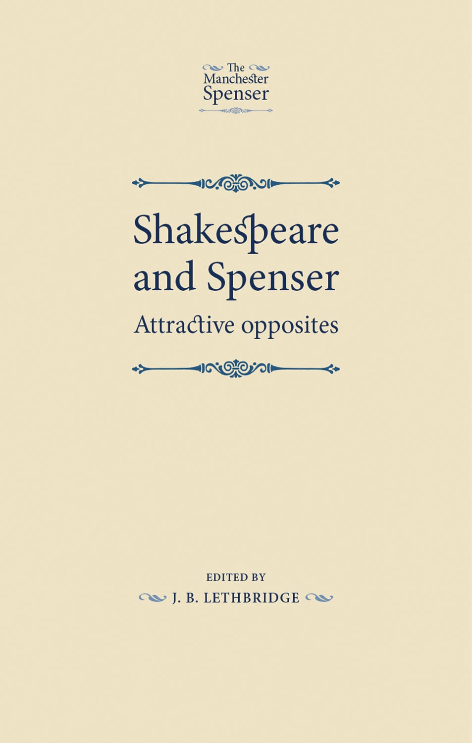 Cover image for Shakespeare and Spenser