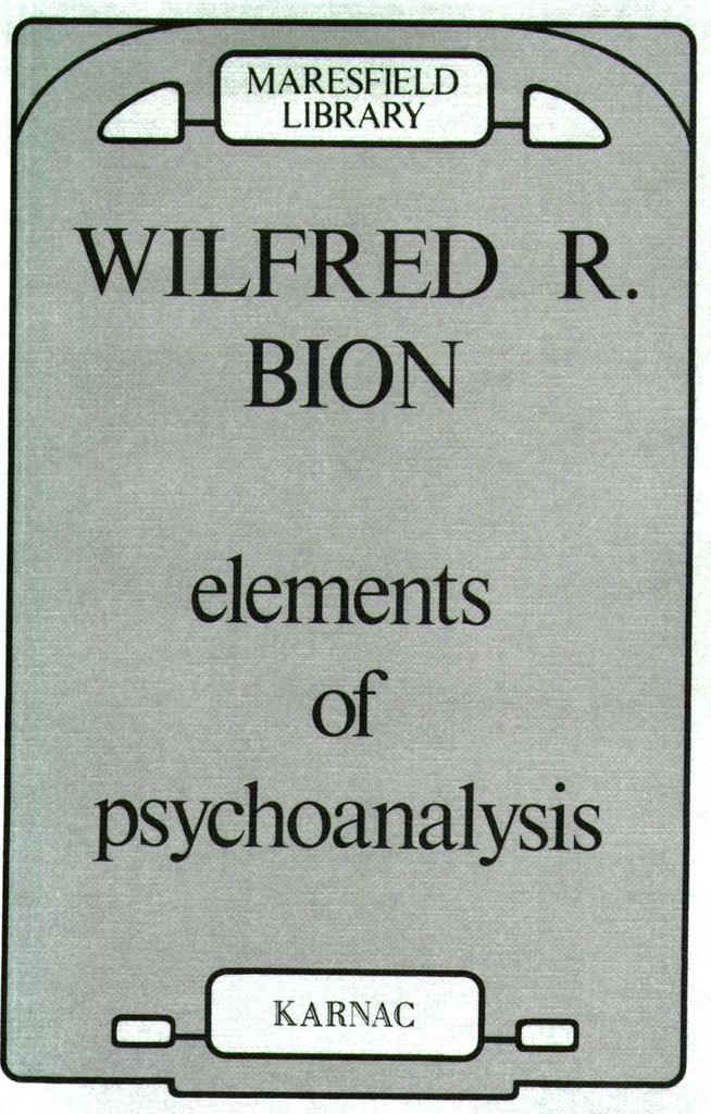 Elements of Psychoanalysis