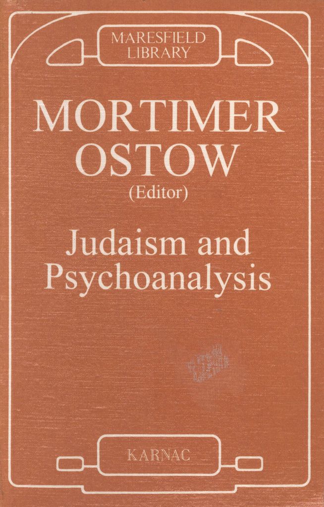 Judaism and Psychoanalysis