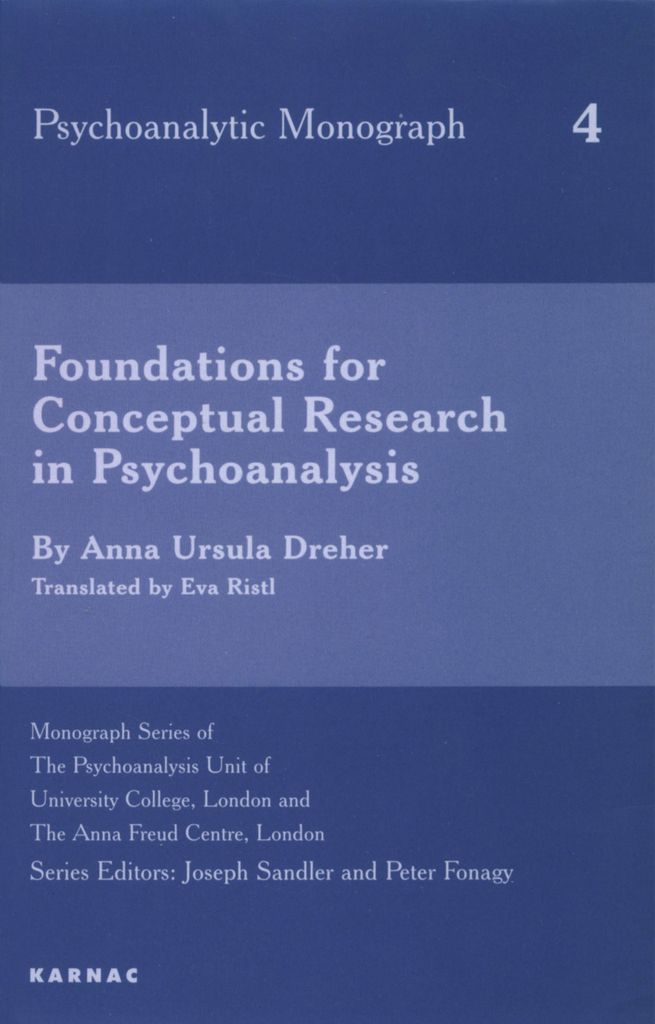 Foundations for Conceptual Research in Psychoanalysis