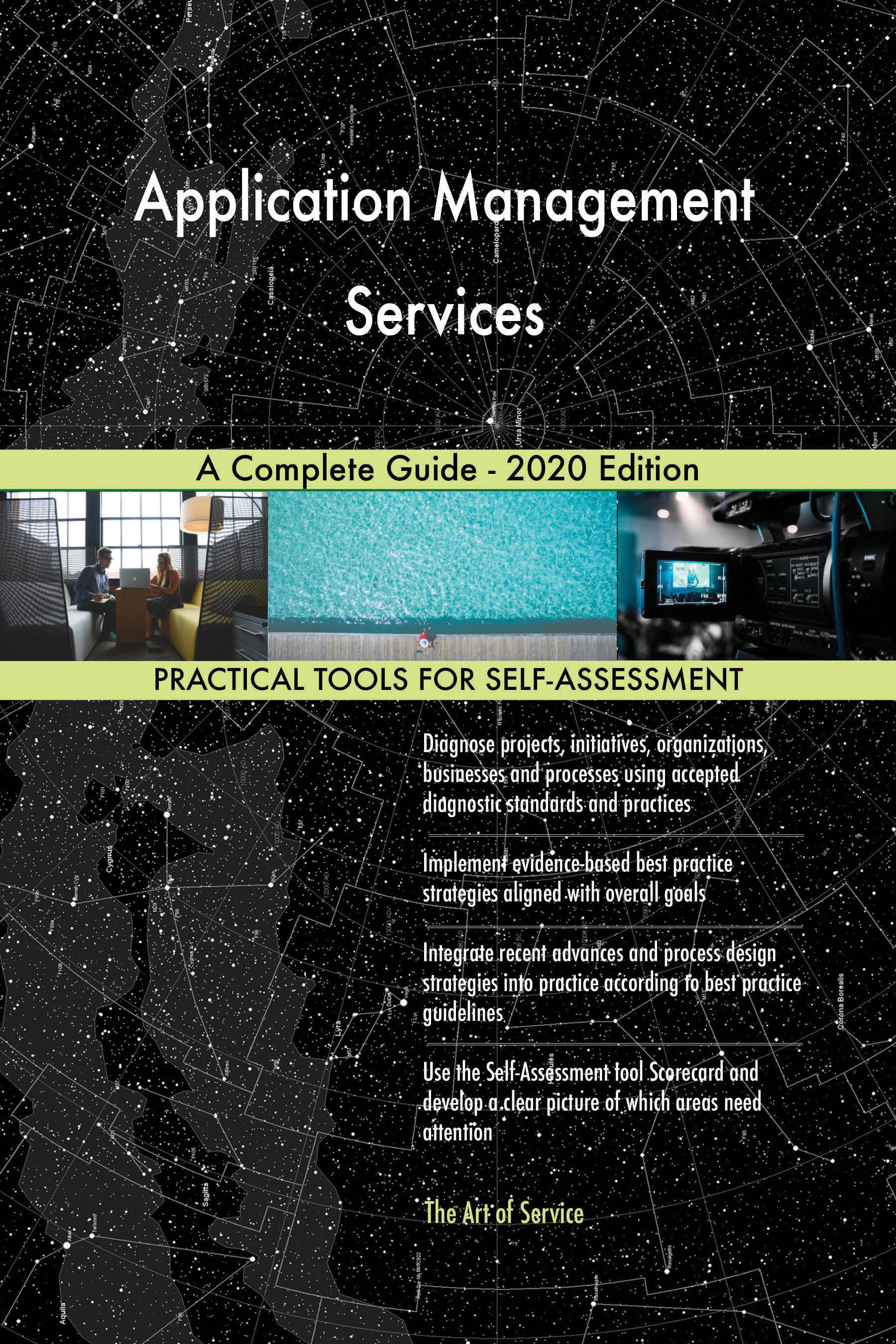 Cover image for Application Management Services A Complete Guide - 2020 Edition