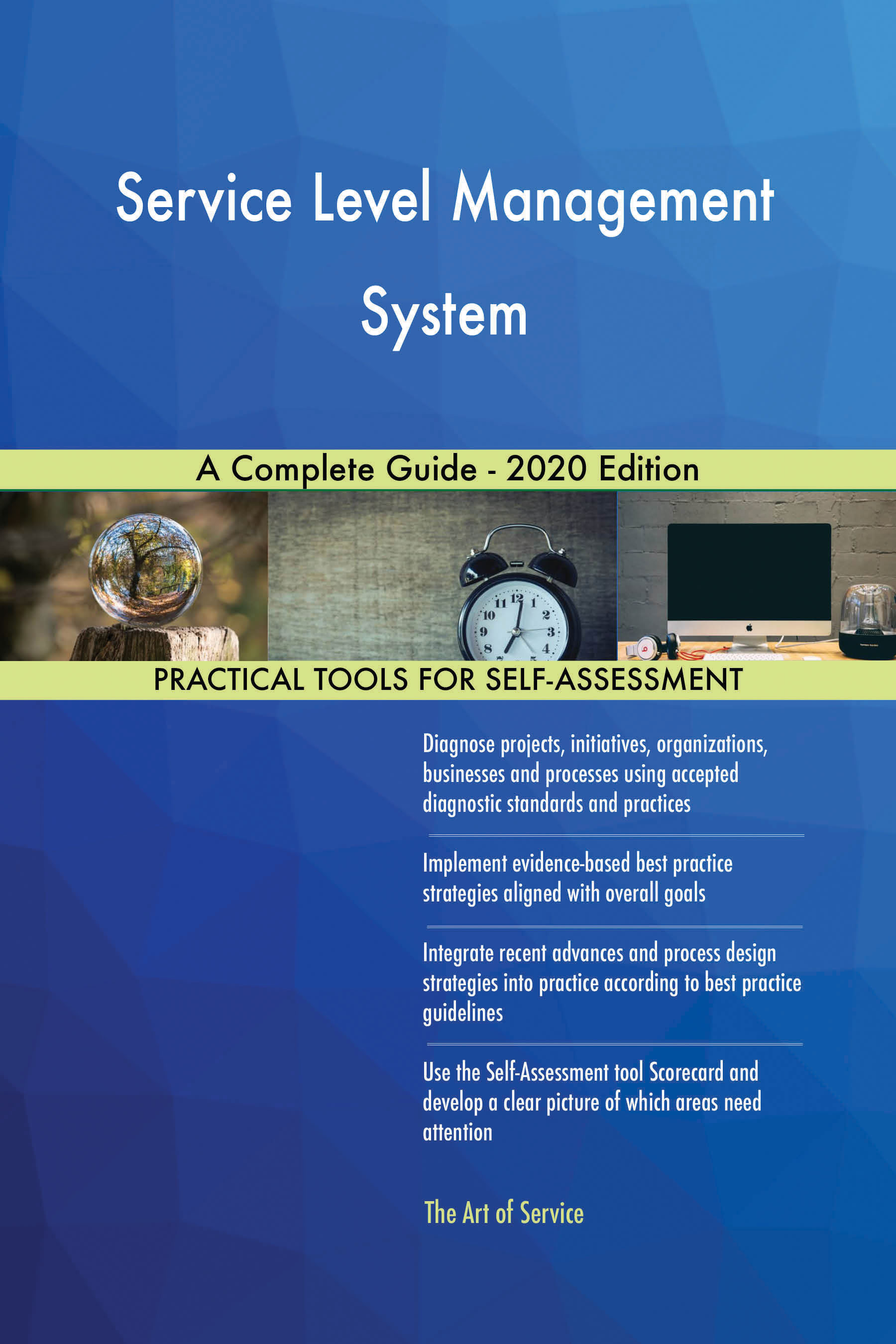 Cover image for Service Level Management System A Complete Guide - 2020 Edition