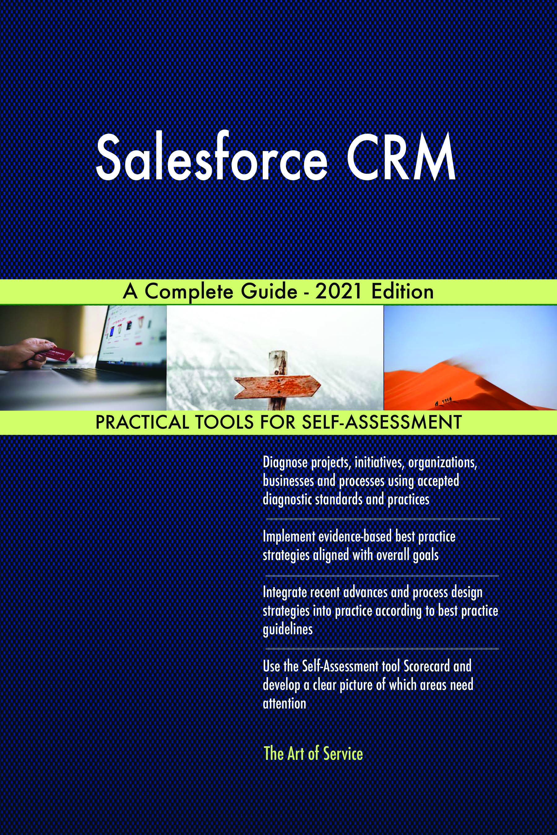 Cover image for Salesforce CRM A Complete Guide - 2021 Edition