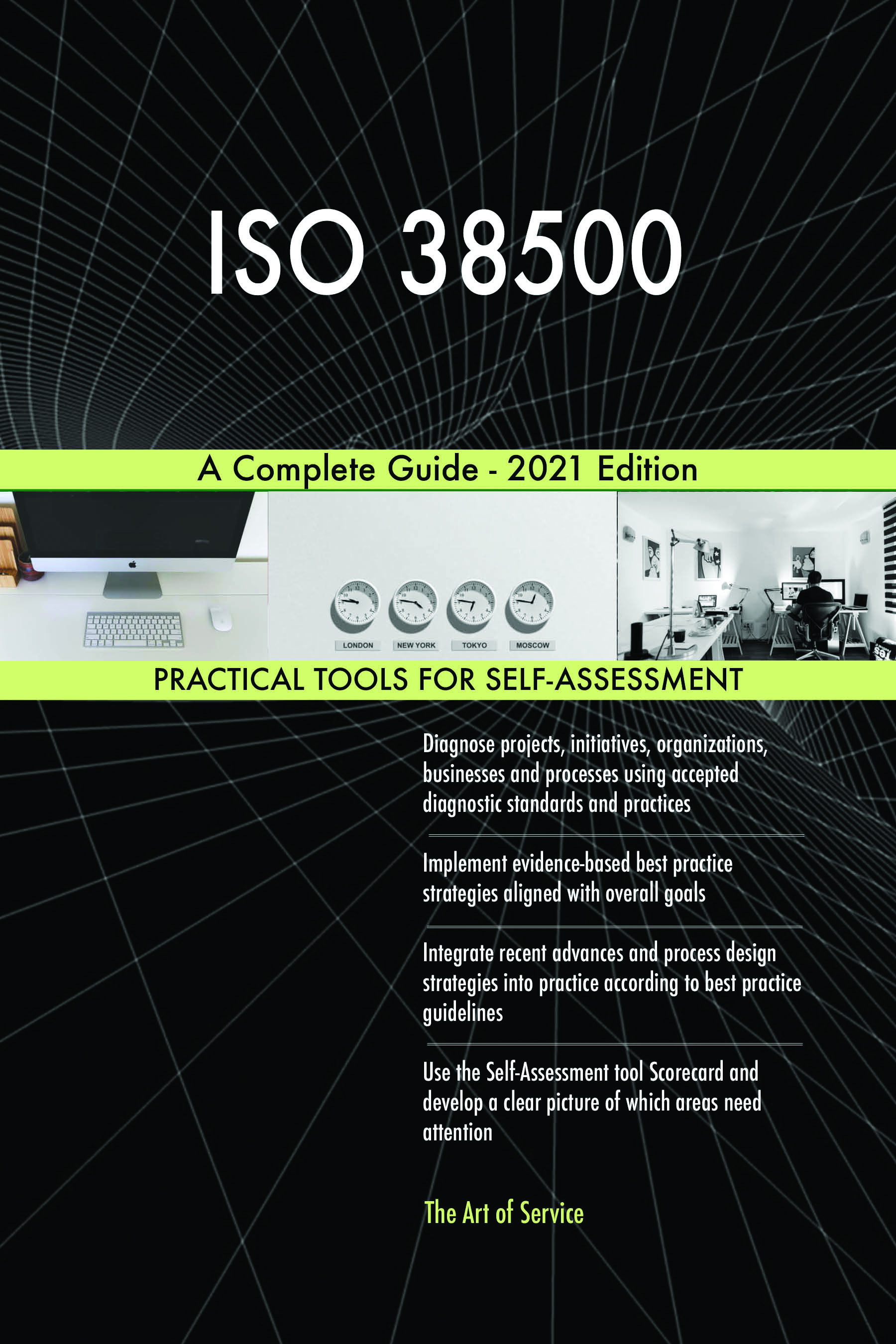 Cover image for ISO 38500 A Complete Guide - 2021 Edition