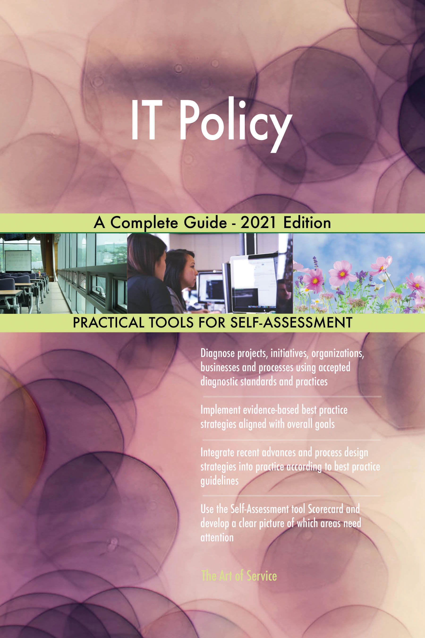 Cover image for IT Policy A Complete Guide - 2021 Edition
