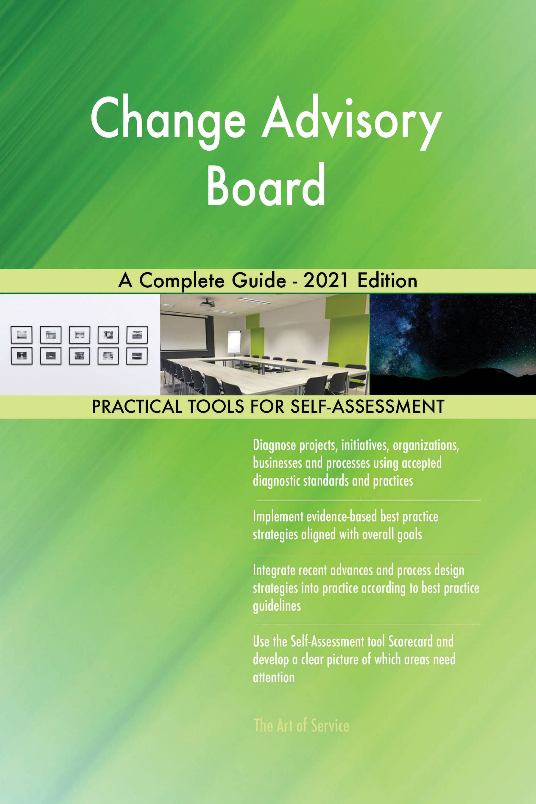 Cover image for Change Advisory Board A Complete Guide - 2021 Edition