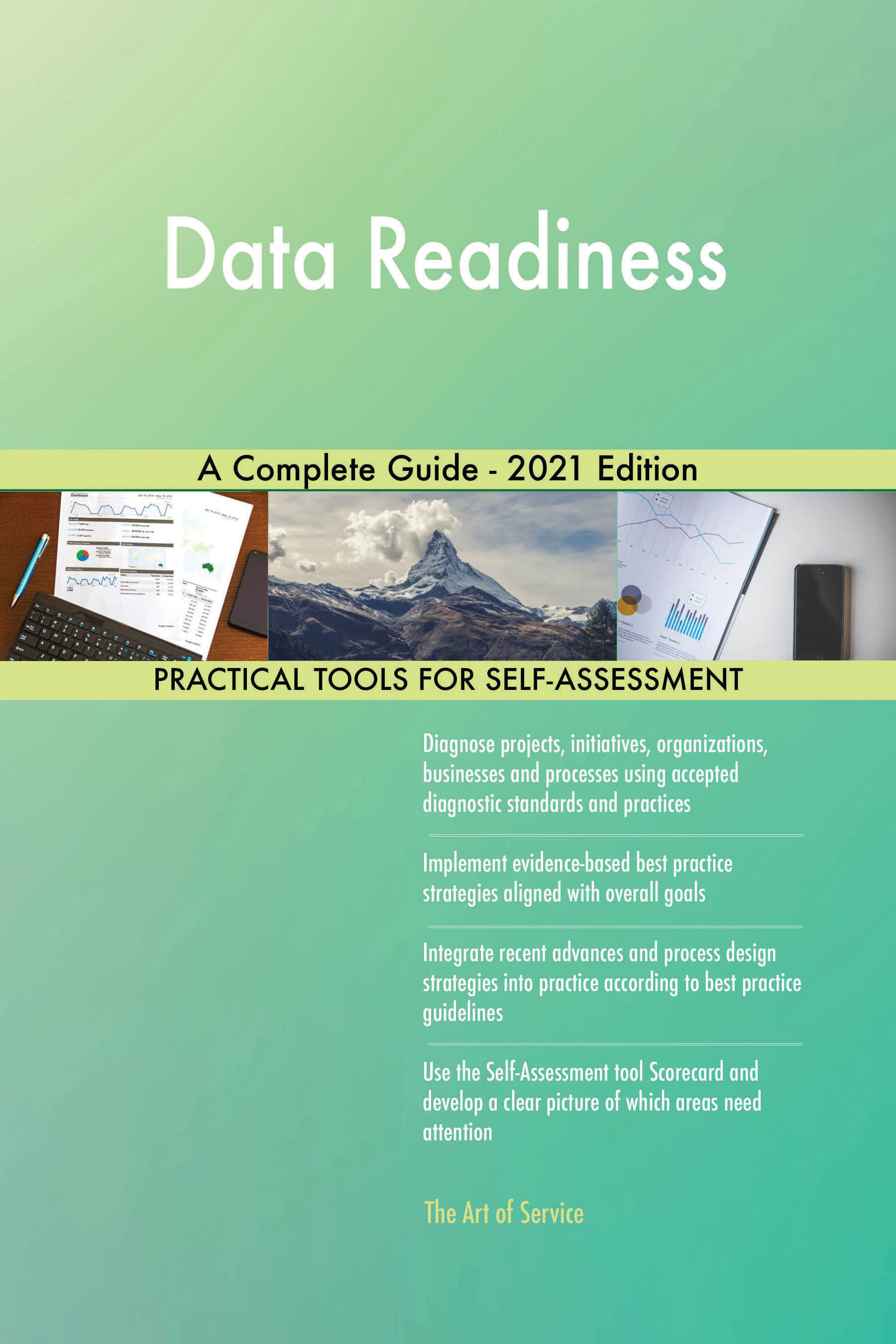 Cover image for Data Readiness A Complete Guide - 2021 Edition