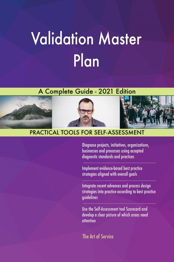 Cover image for Validation Master Plan A Complete Guide - 2021 Edition