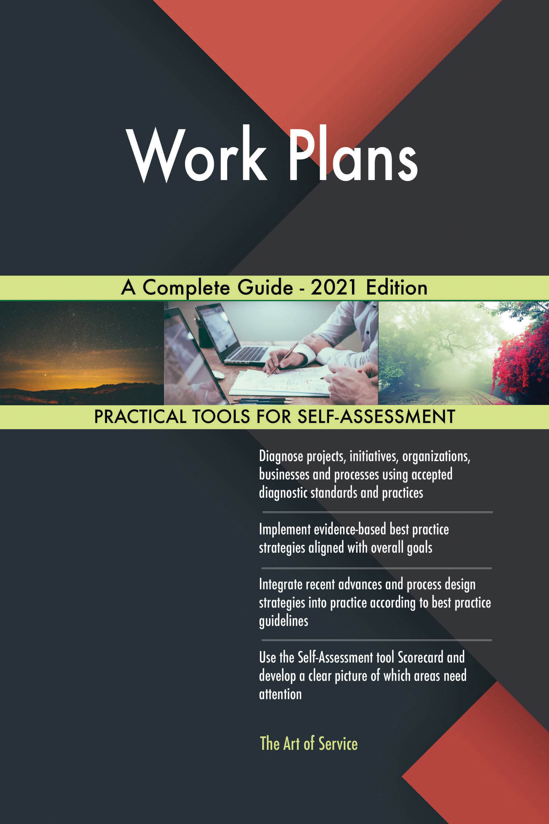 Cover image for Work Plans A Complete Guide - 2021 Edition