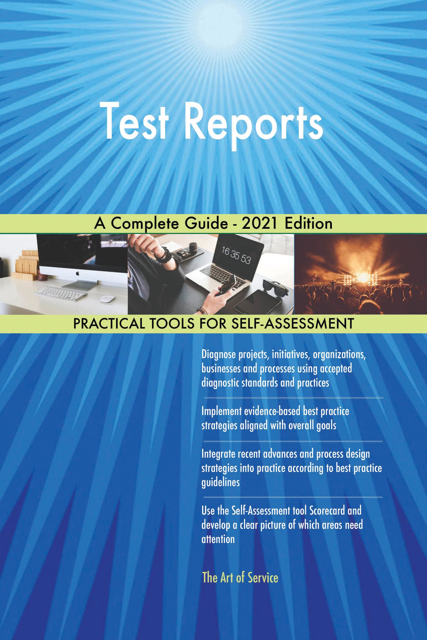 Cover image for Test Reports A Complete Guide - 2021 Edition