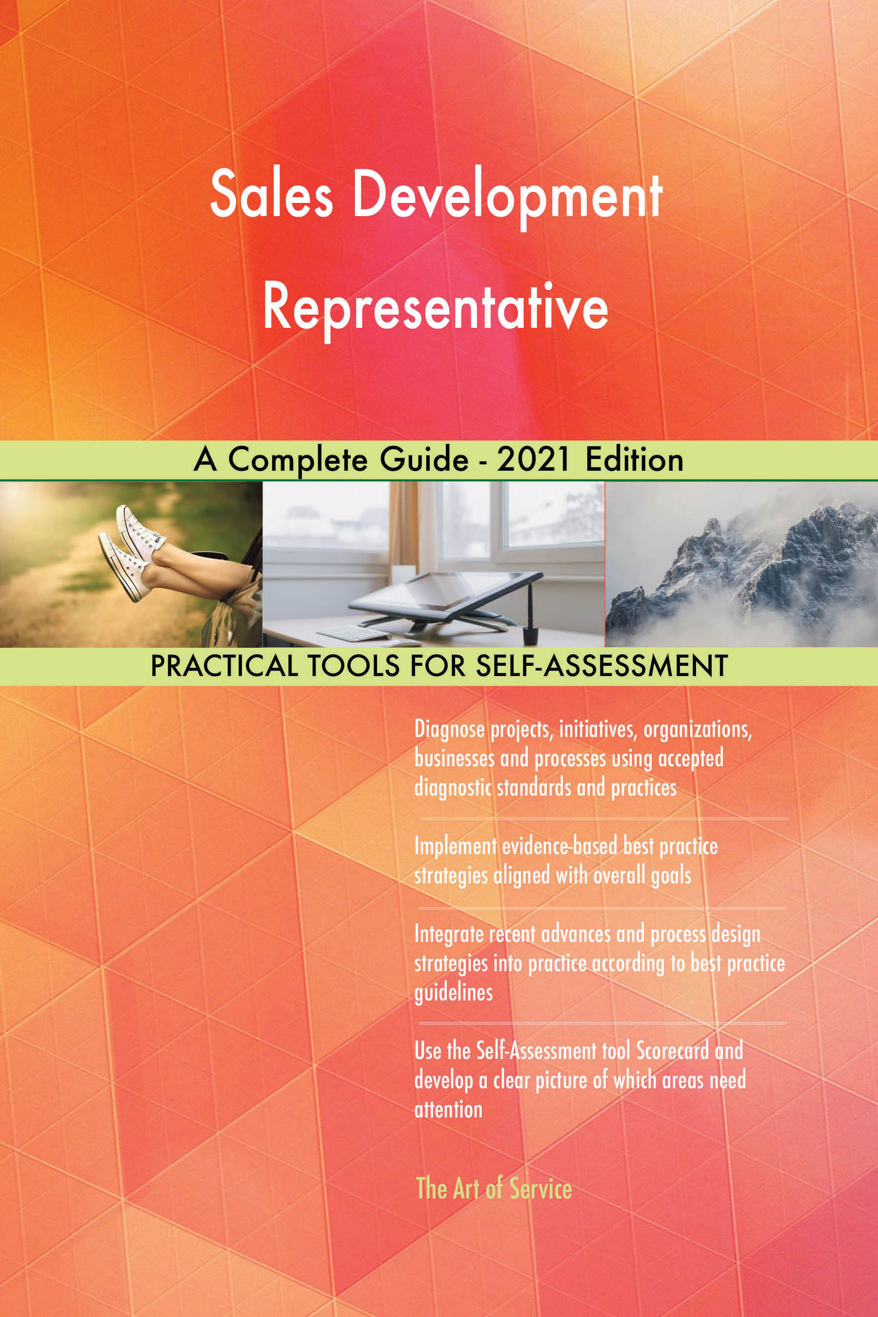 Cover image for Sales Development Representative A Complete Guide - 2021 Edition