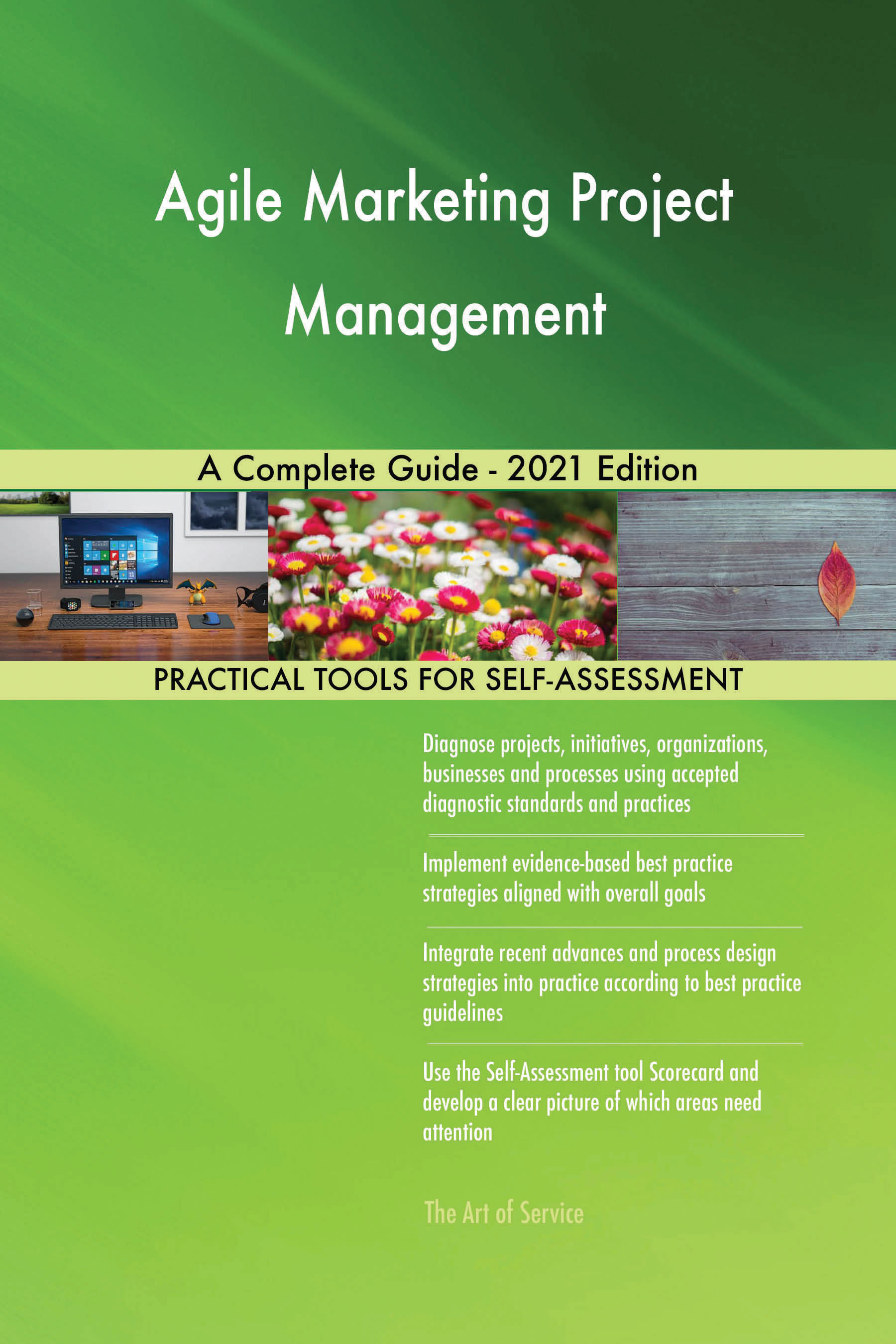 Cover image for Agile Marketing Project Management A Complete Guide - 2021 Edition