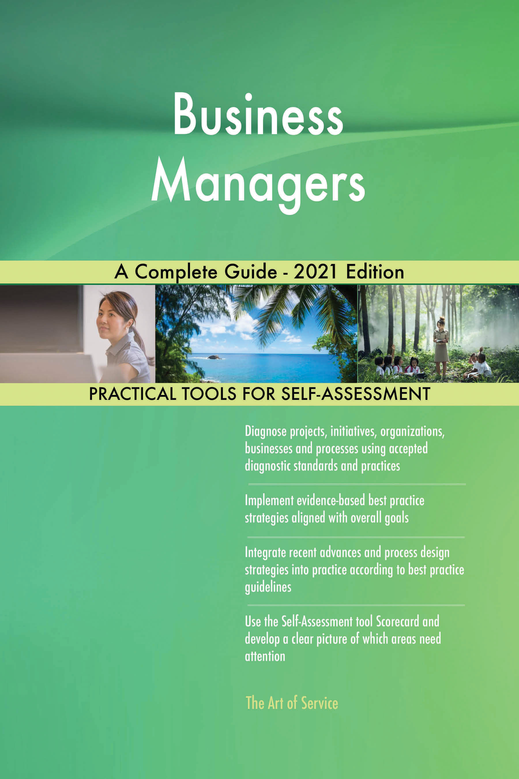 Cover image for Business Managers A Complete Guide - 2021 Edition