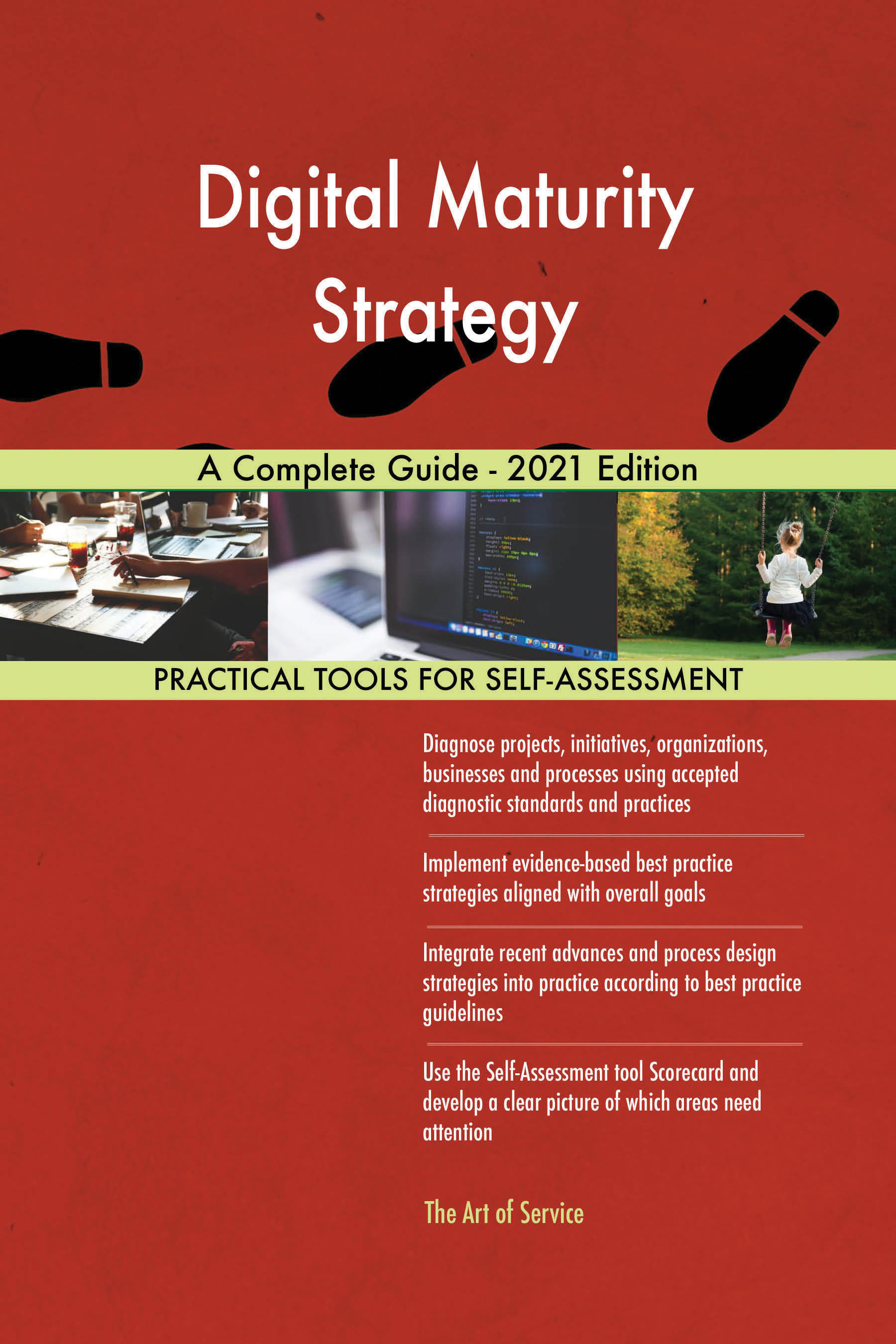Cover image for Digital Maturity Strategy A Complete Guide - 2021 Edition