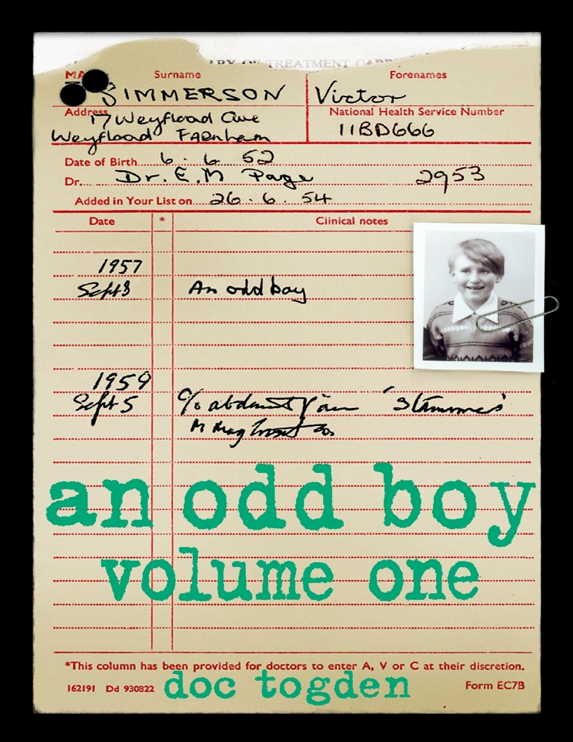 Cover image for An Odd Boy - Volume One