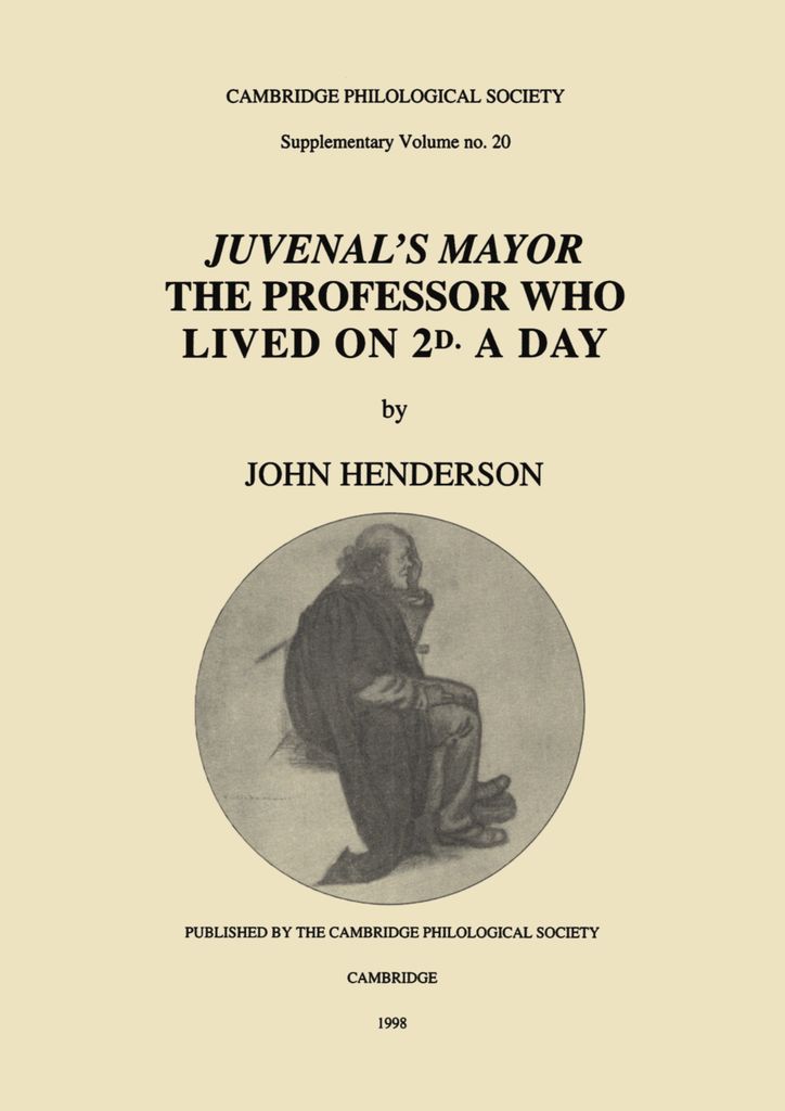 Cover image for Juvenal's Mayor