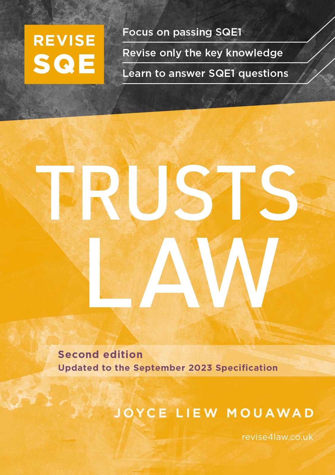 Cover image for Revise SQE Trusts Law